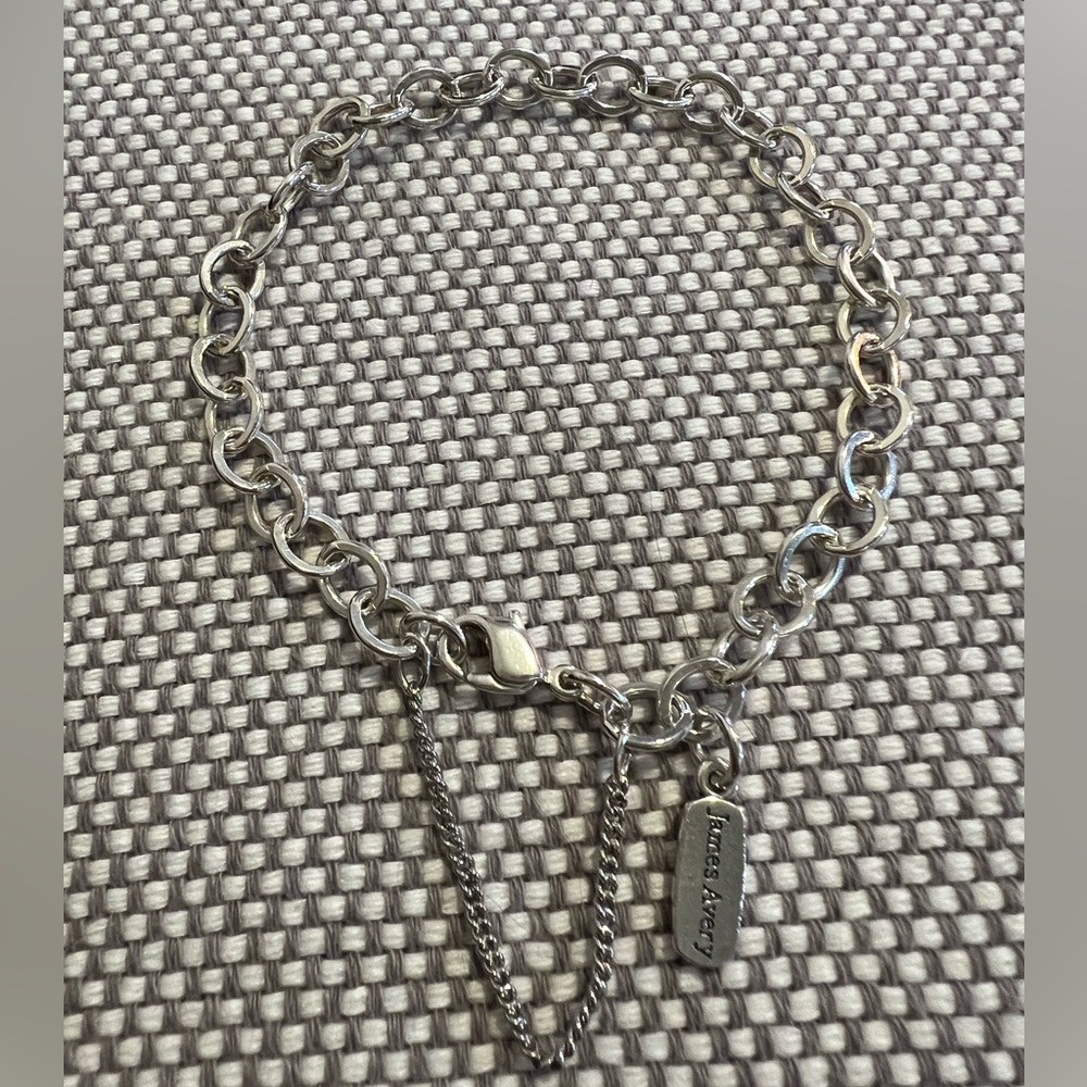 Forged charm bracelet